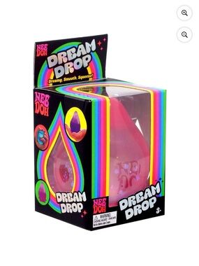 Needoh Dream Drop Pink Squeeze Toy